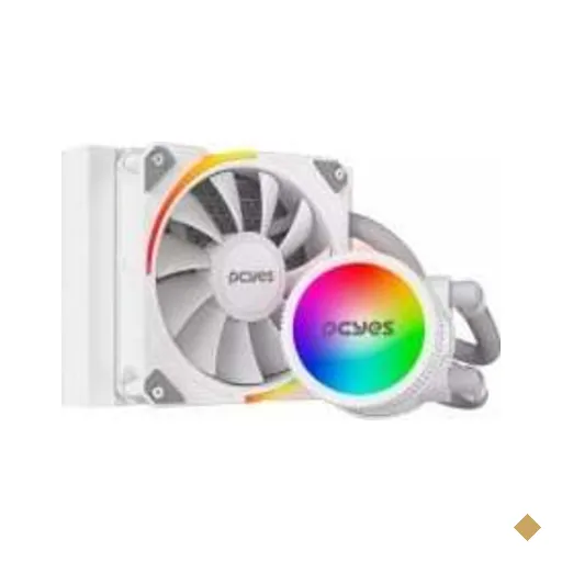 Water Cooler PCYES Sangue Frio 3 ARGB 120mm Branco