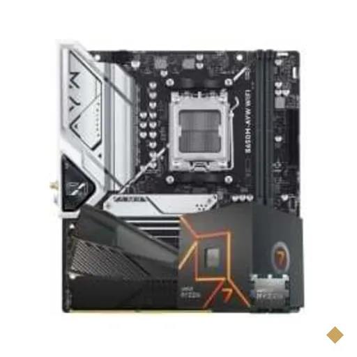 Kit Upgrade, Ryzen 7 8700F, Placa Mãe Chipset B650 DDR5, Memória DDR5 8GB