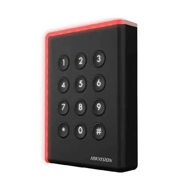 Leitor De Cartao Hikvision Ds-k1108amk Mifare, Com Teclado