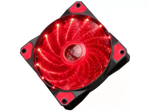 FAN Cooler Marvo 120mm LED Vermelho FN-10RD