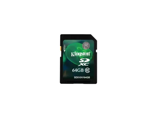 Kingston 64GB SDHC/SDXC UHS-1 Card (Class 10) SDX10V/64GB