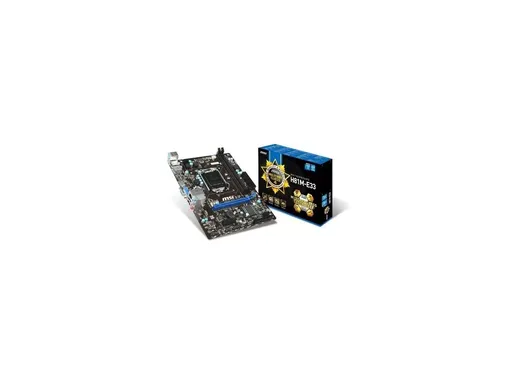 Placa Mãe MSI H81M-E33 (LGA 1150) USB 3.0 Intel H81