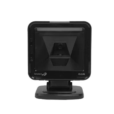Leitor Código De Barras Elgin El8600 Fixo Laser 2d Usb - Preto