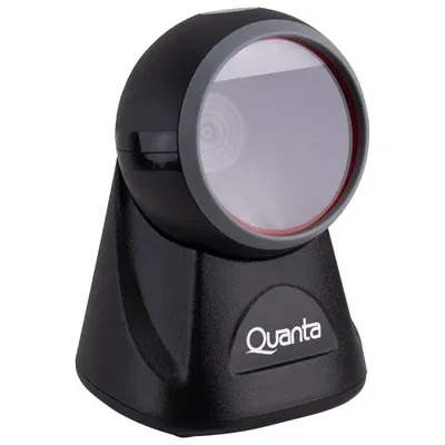 Leitor Código Barras Fixo Quanta Qtlce170 1d 2d Usb Preto