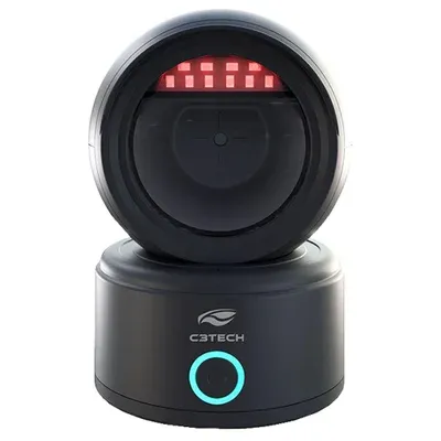 Leitor De Código De Barras C3tech 1d/2d Usb Lb-d250
