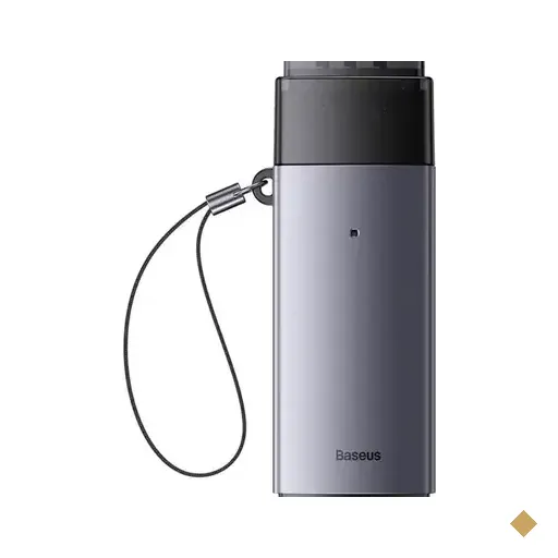Adaptador Baseus Lite Series, Leitor De Cartões Portátil Usb 3.0 Com Dois…