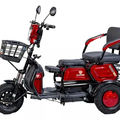 Triciclo Elétrico Power 600w Cadeira Recarregável Adulto Idoso