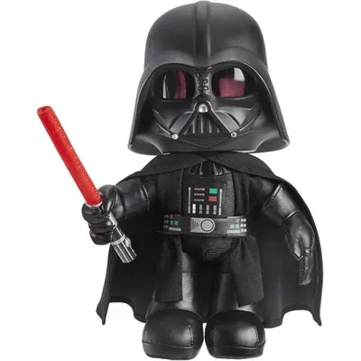 Pelúcia Star Wars Darth Vader Com Sons - Hjw21 - Mattel