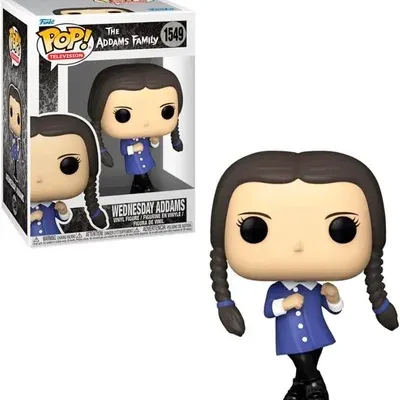 Funko Pop Tv Wandinha Addams 1549 Dancando Wednesday Familia Addams