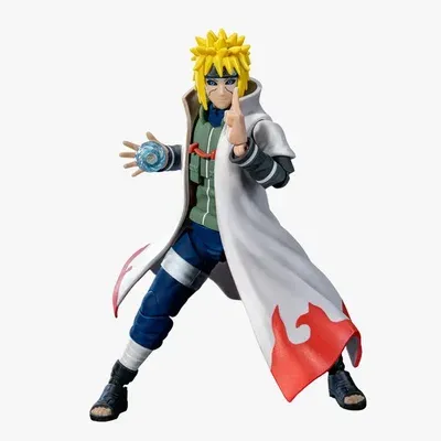 Naruto Blokees Minato Namikaze Reanimacao Champion Class Model Kit Articulado