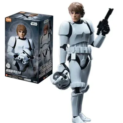 Star Wars Luke Skywalker Disfarçado De Stormtrooper Blokees Champion Class…