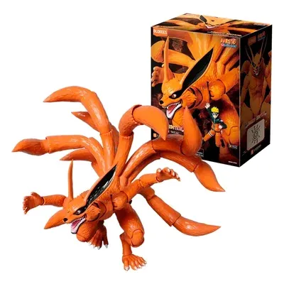 Naruto Kurama Nove Caudas Blokees Legend Edition Model Kit Articulado 263 Pecas