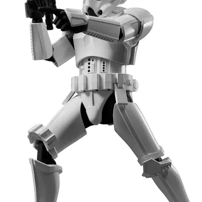 Star Wars Blokees Stormtrooper Champion Class Model Kit Articulado