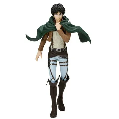 Banpresto Eren Yeager Grandista Attack On Titan Figure 28cm