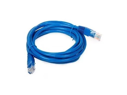 Cabo de Rede RJ-45 CAT5 5m azul - Pluscable