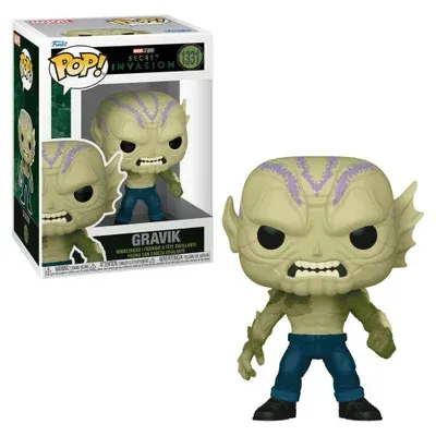 Boneco Funko Pop! Marvel - Invasão Secreta - Gravik