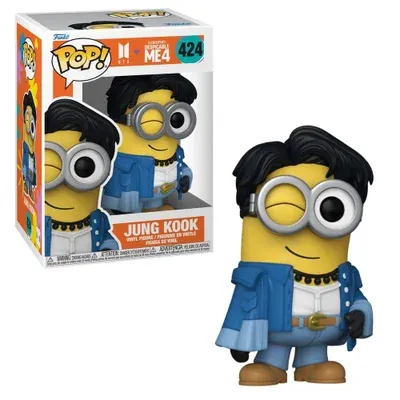 Boneco Funko Pop! Bts X Meu Malvado Favorito 4 Jung Kook