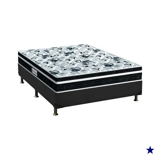 Cama Box Casal: Colchão Espuma Probel D28/EP Anatômico Advanced Tech1000 Plus…