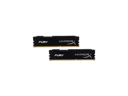 HyperX Fury Black 8GB Kit (2 x 4GB) DDR3 1600MHz PC3-12800