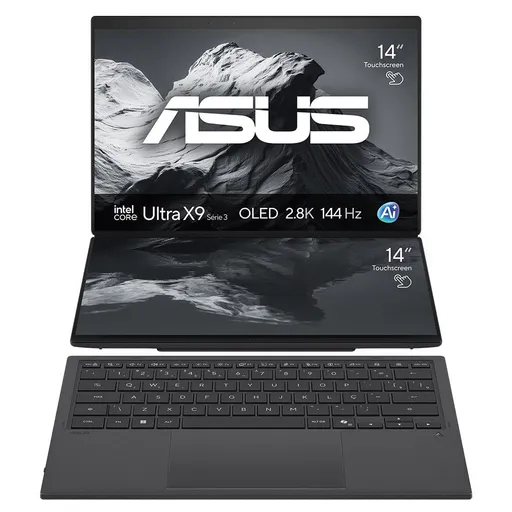 Notebook ASUS Zenbook DUO Intel® Core™ Ultra 9, 32GB, 1TB SSD, Tela Dupla…
