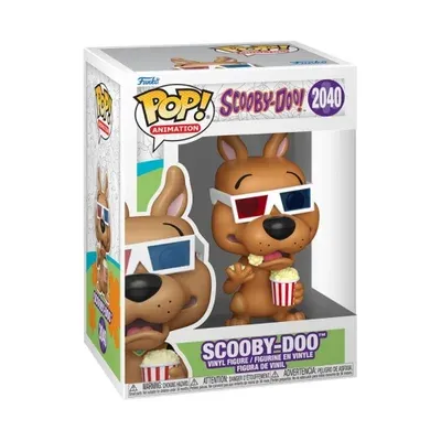 Boneco Funko Pop! Scooby Doo - Scooby Doo Com Óuclos 3d