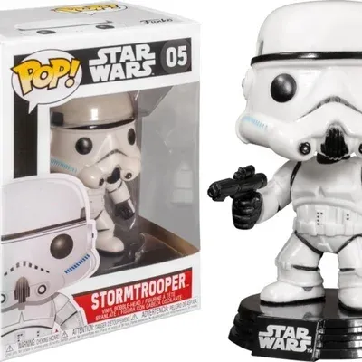 Funko Pop Star Wars Stormtrooper 05   Novo
