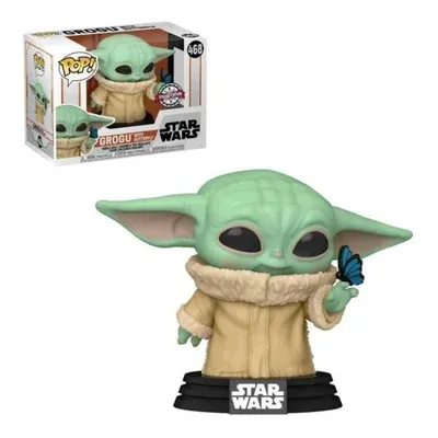 Funko Pop! Star Wars Grogu With Butterfly 468