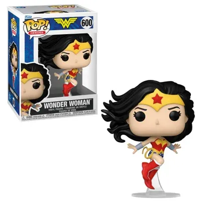 Boneco Funko Pop! Dc Comics Clássicos - Mulher Maravilha