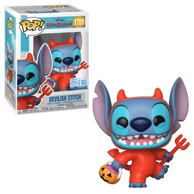 Boneco Funko Pop! Exclusivo Disney Lilo & Stitch Travesso