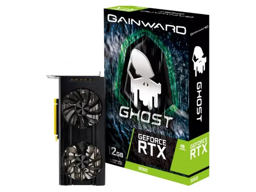 Placa de Video Gainward GeForce RTX 3060 Ghost 12GB GDDR6 192-bit PCI-E 4.0 x16