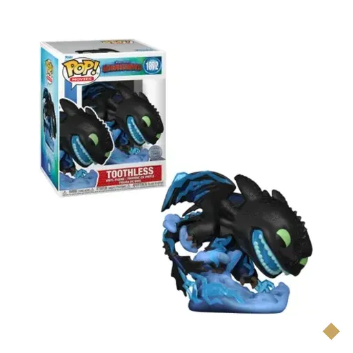 Boneco Funko Pop Premium Comotreinar Seu Dragão Banguelaalfa