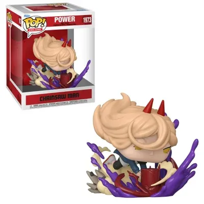 Boneco Funko Pop! Deluxe Chainsaw Man Power Maleta De Sangue
