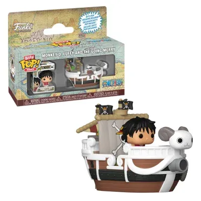 Bitty Pop! Rides One Piece - Monkey D. Luffy E Going Merry