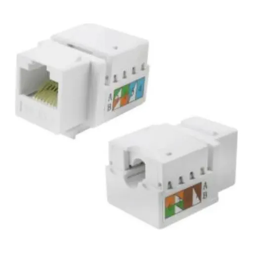 Conector Keystone Chip Sce RJ45 CAT6 Fêmea