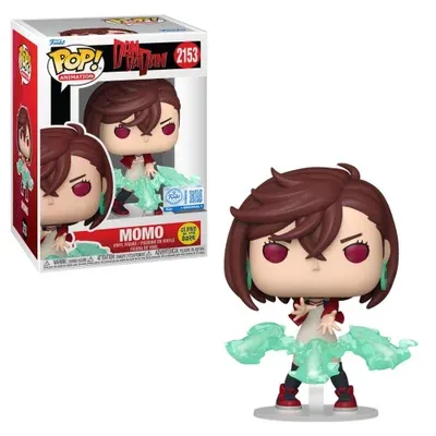 Boneco Funko Pop! Exclusivo Dan Da Dan - Momo (glow)