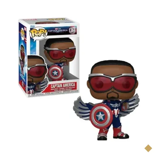 Boneco Funko Pop! Capitão América 4 - Capitão América (sam)