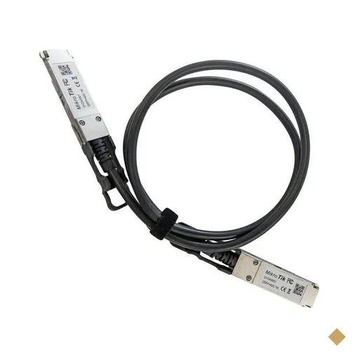 Cabo DAC Conexão Direta QSFP+ 40GBPS  comp. Q+DA001 1m para Mikrotik e outros