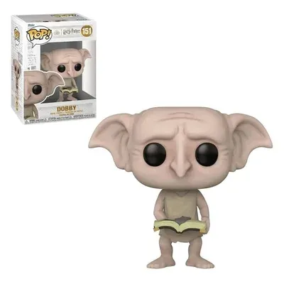 Funko Pop Dobby 151 Com Livro Harry Potter