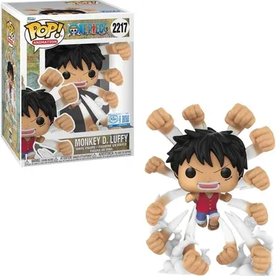 Funko Pop Anime Monkey D. Luffy 2217 Gomu Gomu No Gatling One Piece