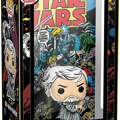 Funko Pop Comic Covers Obi Wan Kenobi 03 Star Wars Capa De Quadrinhos