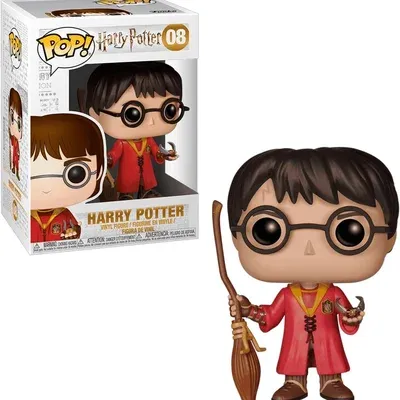 Funko Pop Harry Potter 08 Com Quadribol