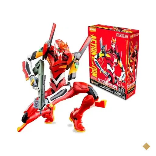 Blokees Evangelion Unidade 02 Eva Model Kit Articulado Production Model-02