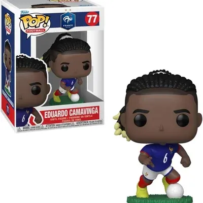 Funko Pop Football Eduardo Camavinga 77 France Franca