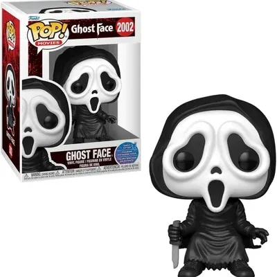 Funko Pop Movies Ghost Face 2002 Sentado Ghost Face Posicao Sentado