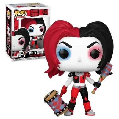 Funko Pop Heroes Alerquina 453 Com Armas Harley Quinn With Weapons