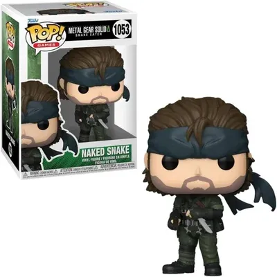 Funko Pop Games Naked Snake 1053 Metal Gear Solid Snake Eater