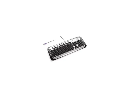 C3Tech Multimídia KB2202-1 PRATA PS2 