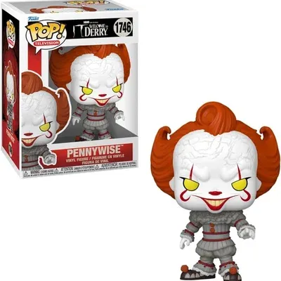Funko Pop Tv Pennywise 1746 Bem Vindo A Derry It Welcome To Derry