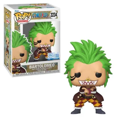 Boneco Funko Pop! Exclusivo One Piece - Bartolomeo