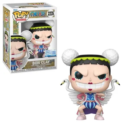 Boneco Funko Pop! Exclusivo One Piece - Bon Clay Com Chase